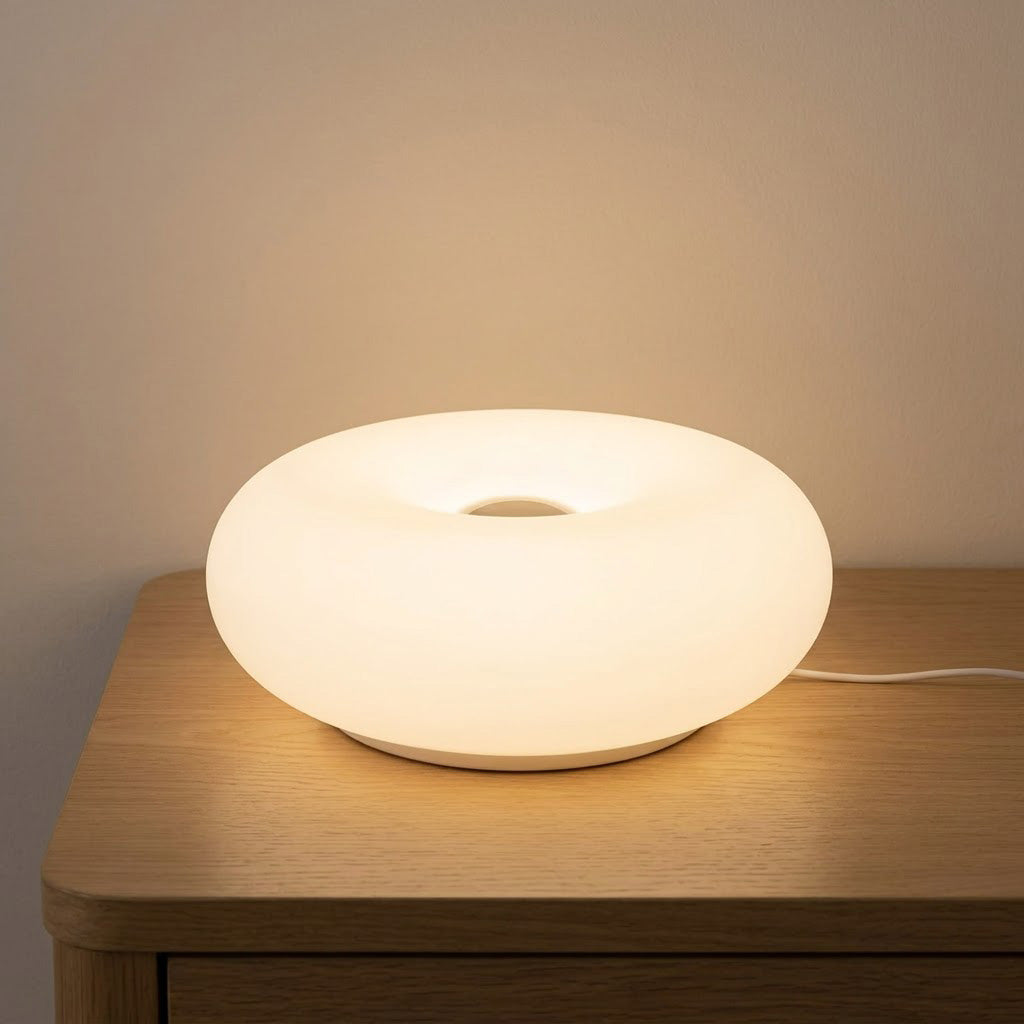 Bauhaus Disc Dome Shade Table Lamp