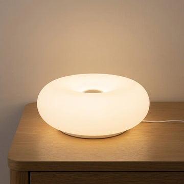 Bauhaus Disc Dome Shade Table Lamp