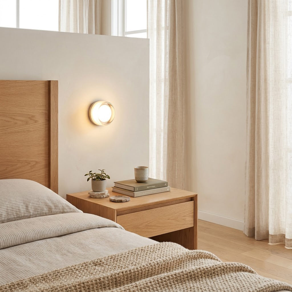 Scandinavian Dimpled Acrylic Wall Sconce