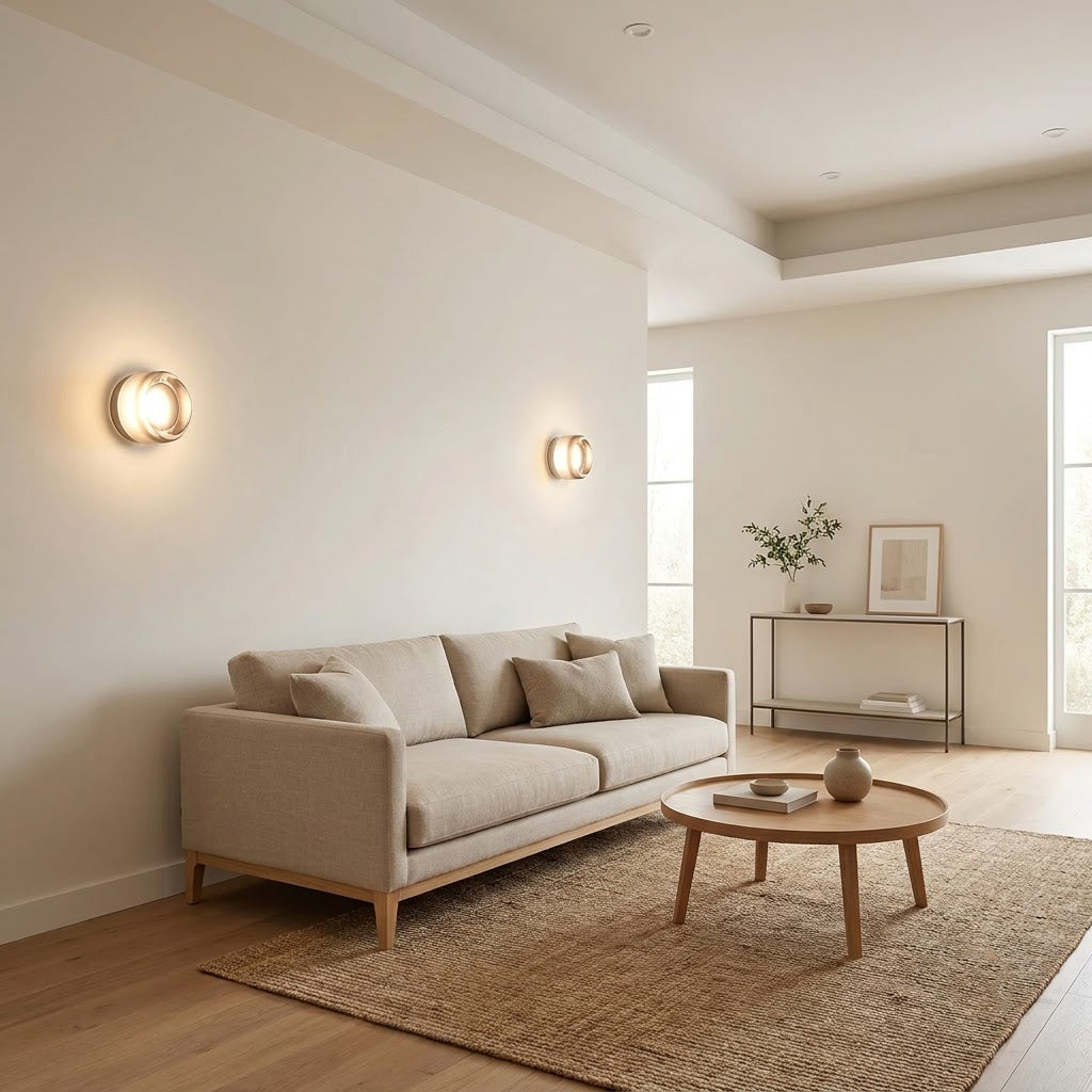 Scandinavian Dimpled Acrylic Wall Sconce