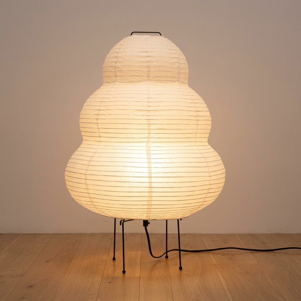 Japandi Washi Paper Floor Lamp