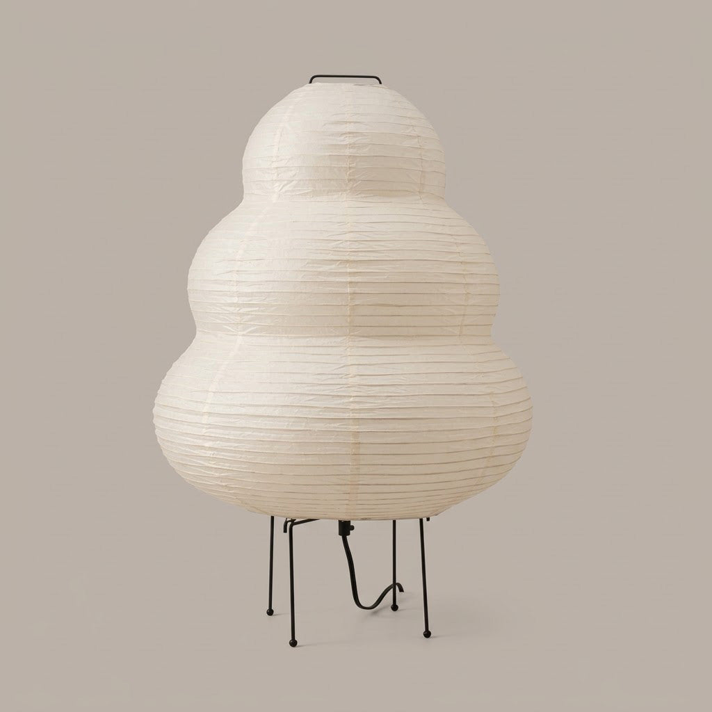 Japandi Washi Paper Floor Lamp