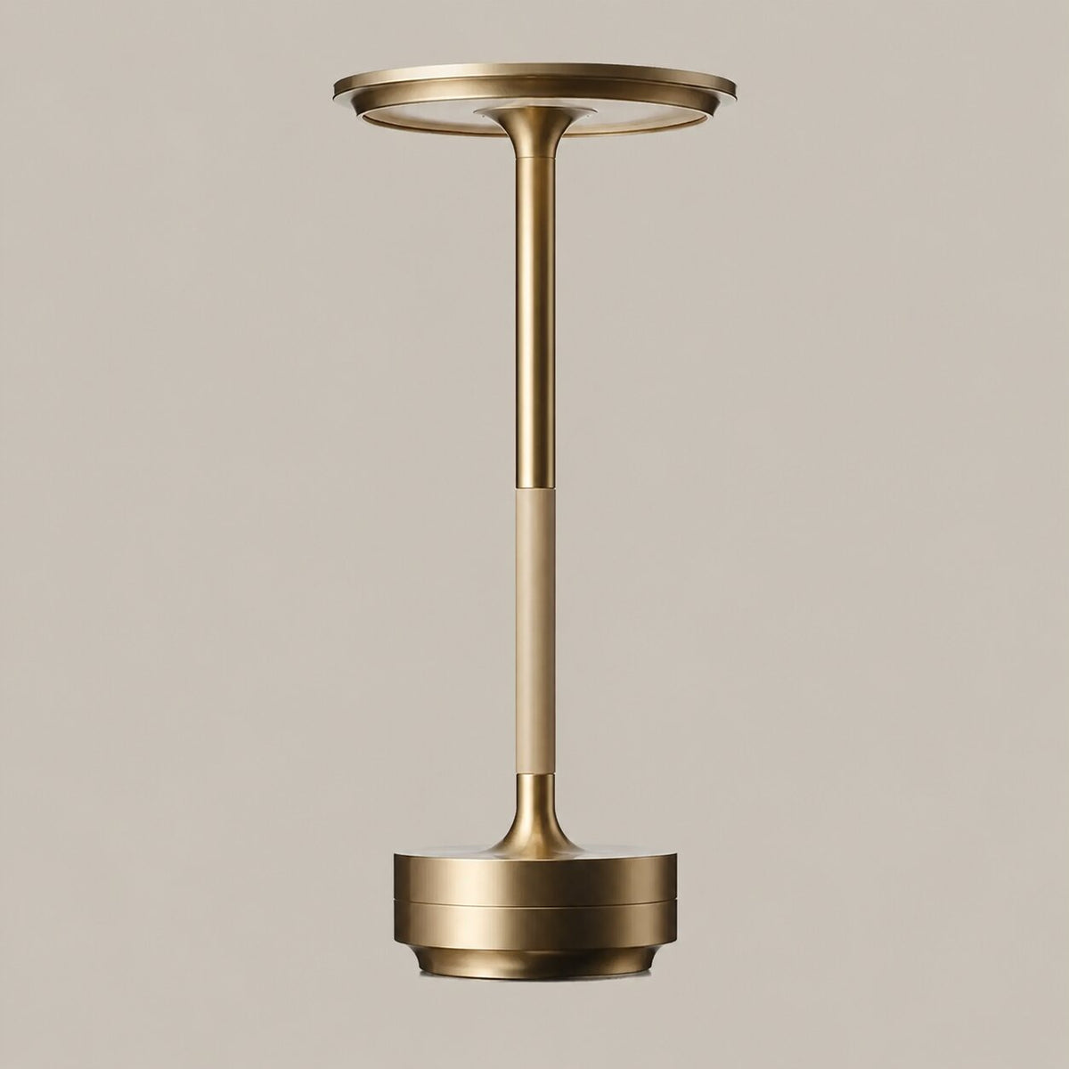 Minimalist Cordless Aluminium Cone Table Lamp