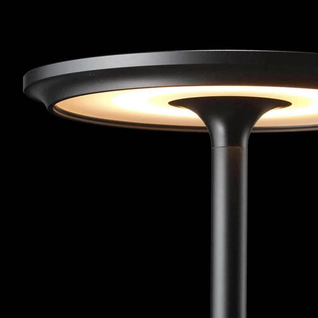 Minimalist Cordless Aluminium Cone Table Lamp