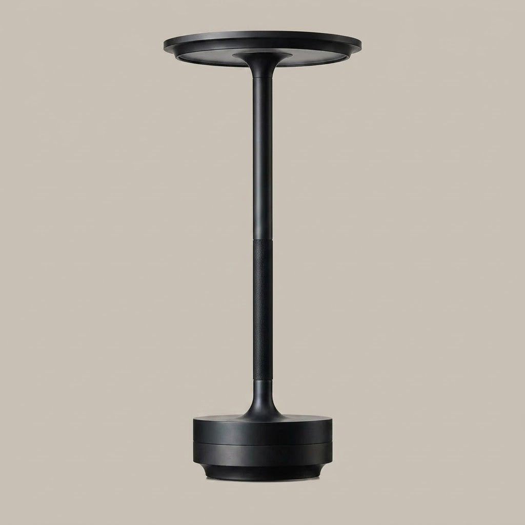 Minimalist Cordless Aluminium Cone Table Lamp