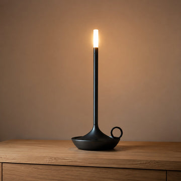 Minimalist Aluminium Cylinder Table Lamp