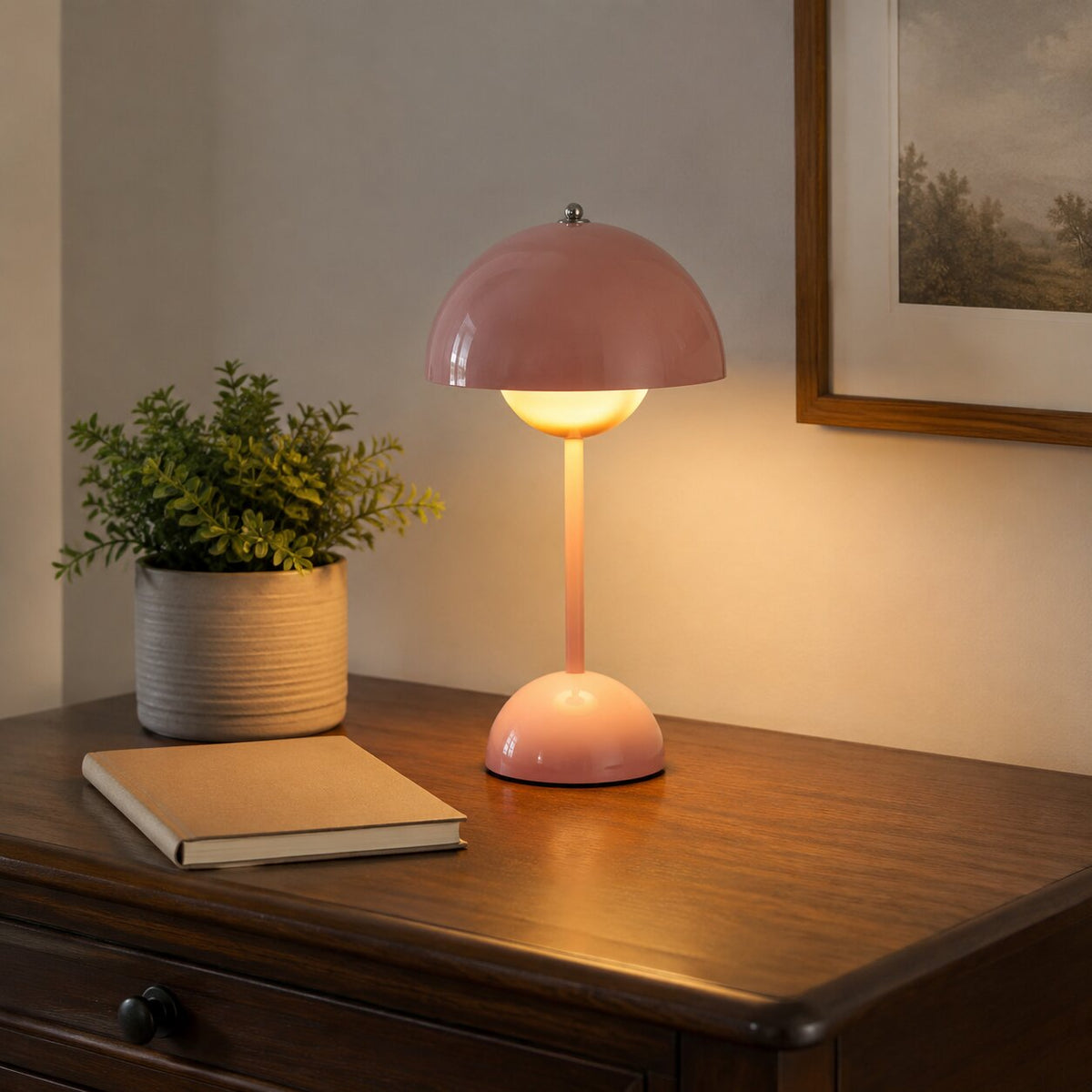 Minimalist Iron Dome Table Lamp
