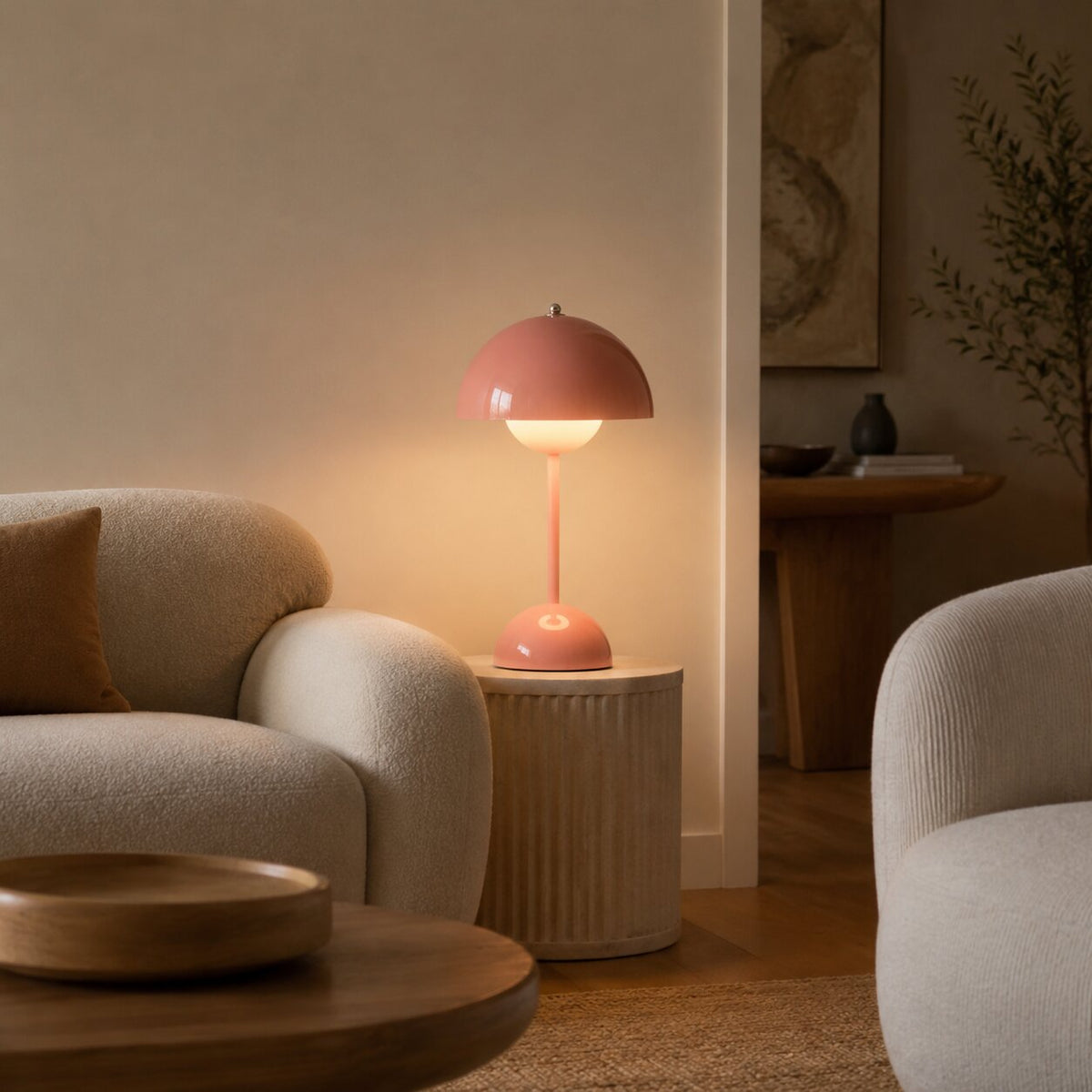 Minimalist Iron Dome Table Lamp