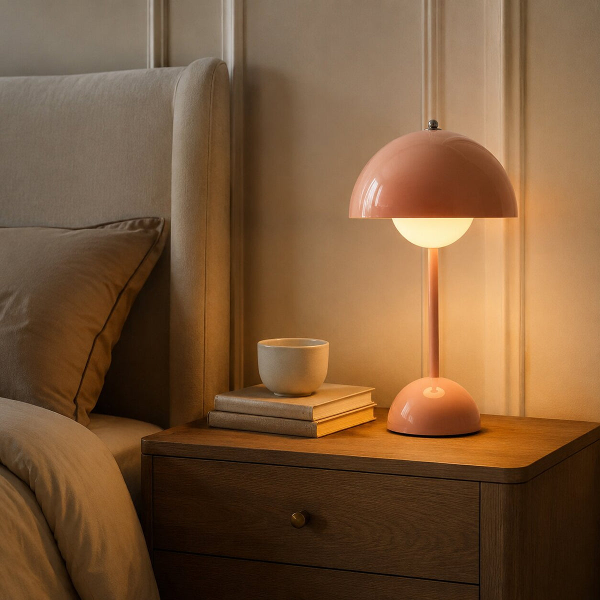 Minimalist Iron Dome Table Lamp