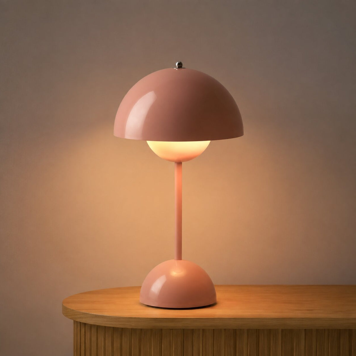 Minimalist Iron Dome Table Lamp