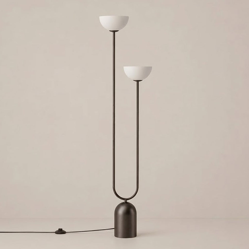Modern Arc Dome Metal Floor Lamp
