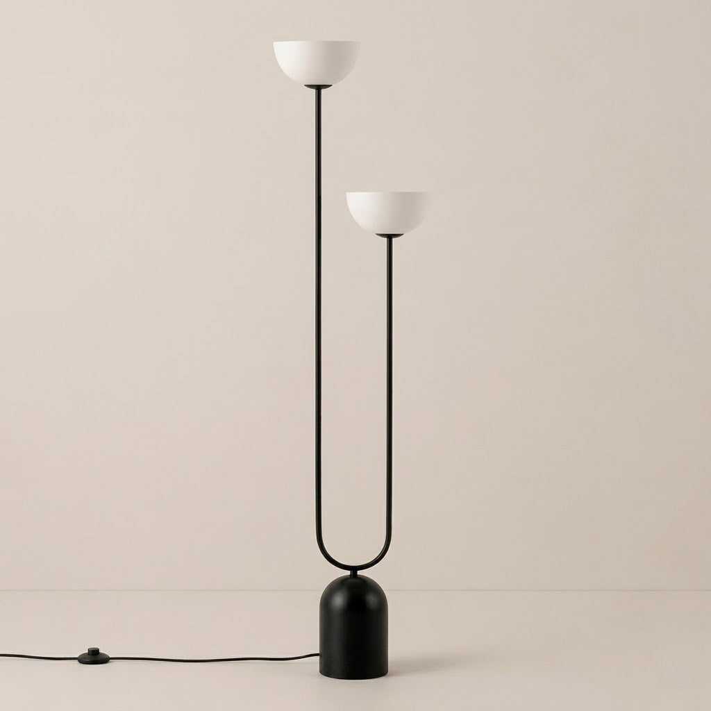 Modern Arc Dome Metal Floor Lamp