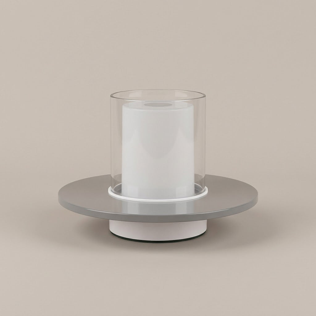 Modern Metal Acrylic Rechargeable Table Lamp