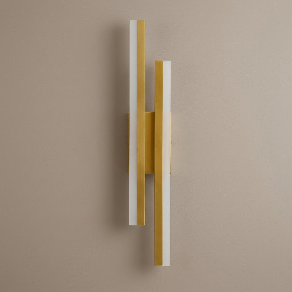 Modern Minimalist Linear Acrylic Wall Sconce
