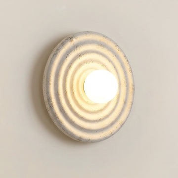 Modern Minimalist Resin Circular Wall Sconce