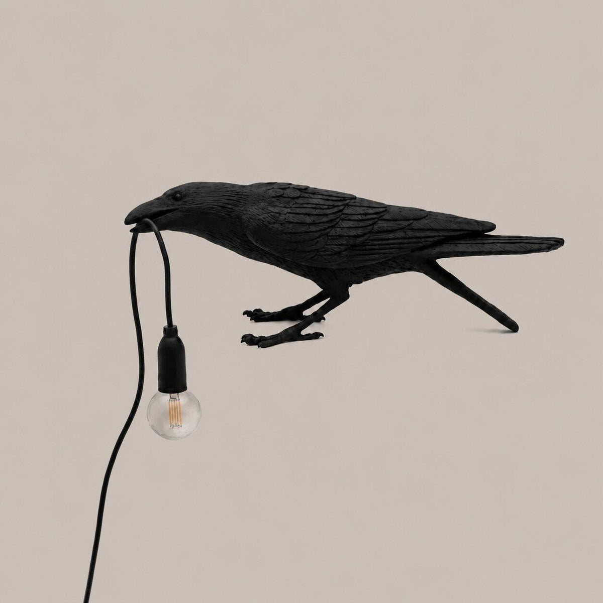 Resin Sculptural Table Lamp