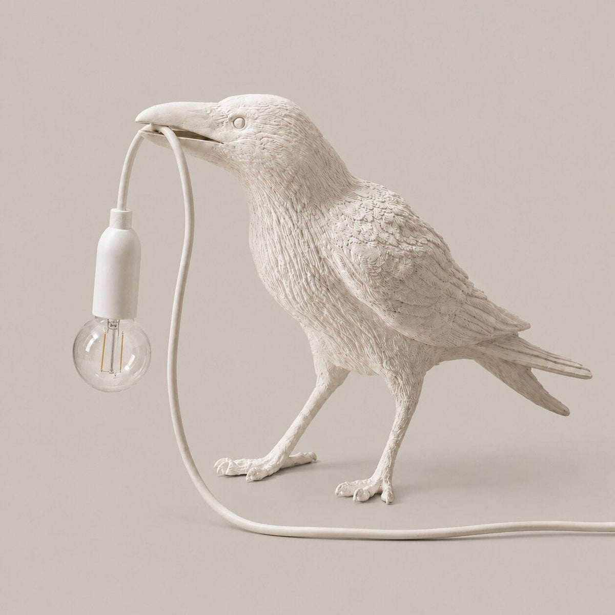 Resin Sculptural Table Lamp