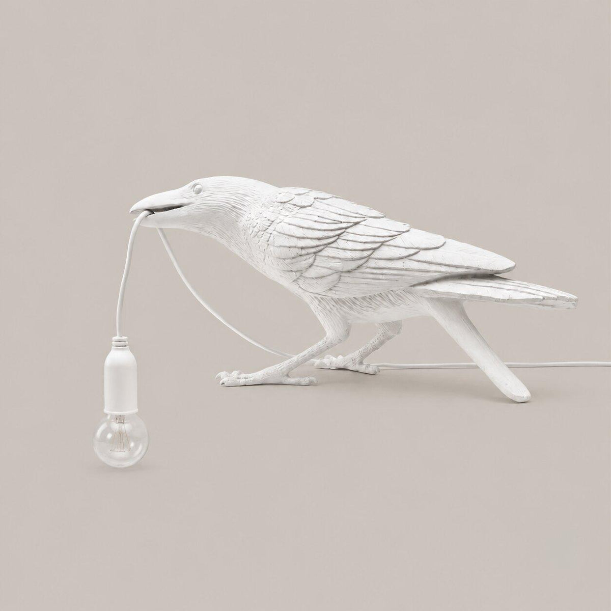 Resin Sculptural Table Lamp
