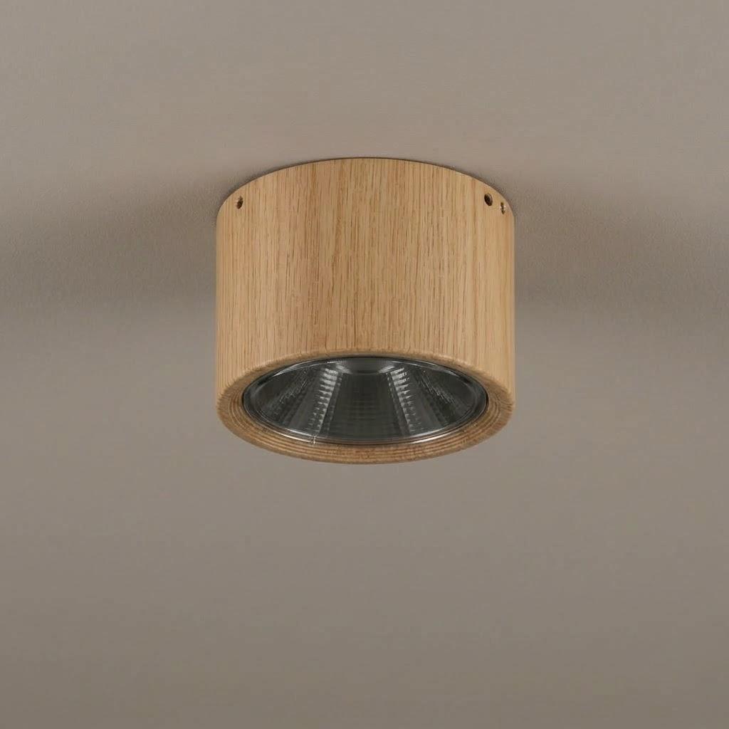 Scandinavian Acrylic Cylinder Flush Mount Ceiling Light
