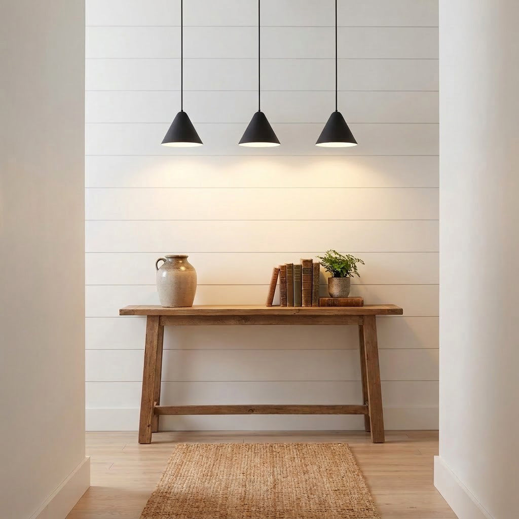 Scandinavian Aluminum Cone Pendant Light