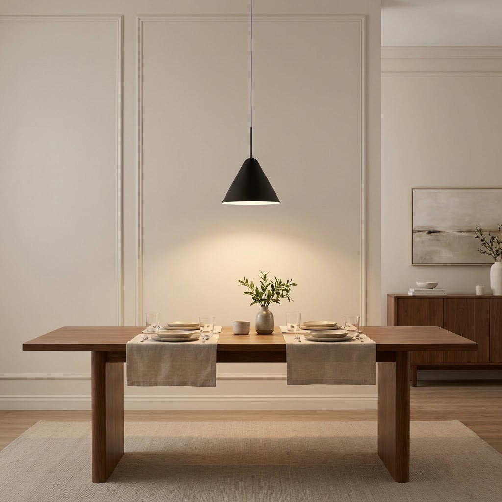 Scandinavian Aluminum Cone Pendant Light
