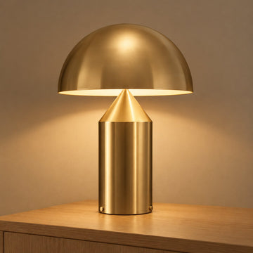 Scandinavian Iron Dome Table Lamp
