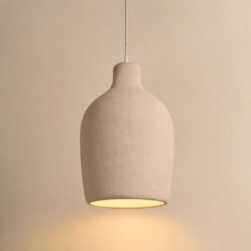 Wabi-Sabi Polystyrene Bell Pendant Light
